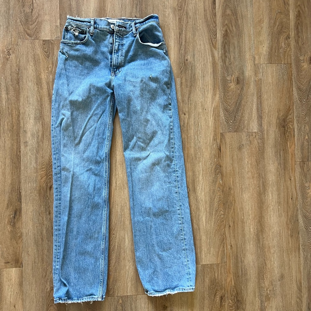 Abercrombie 90s high rise curve love jeans